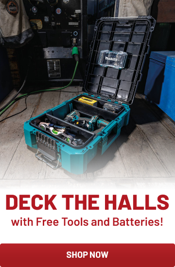 Holideals Day 5! Deck the Halls With Free Tools and Batteries!